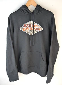 Sudadera con capucha negra 120 aniversario Harley Davidson 1W para mujer - Imagen 1 de 7