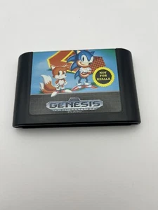 Sonic the Hedgehog 2 Not For Resale Edition (Sega Genesis, 1992) Tested & Works - Picture 1 of 2