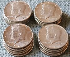 LOT OF (20) COINS 40% SILVER KENNEDY HALF DOLLARS 1965-1969  $10.00 FACE 