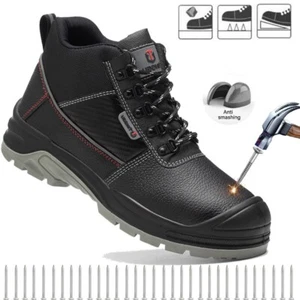 Nuevos Zapatos para Techo para Hombres Avanzados Antideslizantes Tracción Puntera de Acero Seguridad Zapatos de Trabajo - Imagen 1 de 14