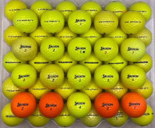 Srixon Assorted MultiColor Golf Balls-Lot of 50-3A Very Good-See Pix | eBay