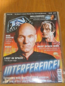 TV ZONE #105 LOST IN SPACE DEEP SPACE NINE STAR TREK MILLENNIUM UK MAGAZINE = - Picture 1 of 1