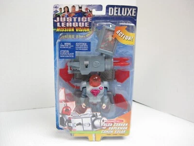 MATTEL LIGA DE LA JUSTICIA MISIÓN VISIÓN DLX CAÑÓN SOLAR LEY SUPERMAN. FIGURA-2003 Foto 1 de 4