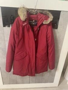 woolrich parka rot inkl rechnung wie neu - Bild 1 von 9