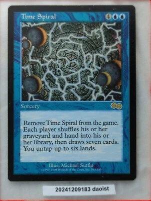 MTG Time Spiral Urza's Saga Rare Magic The Gathering LP - Image 1 of 4