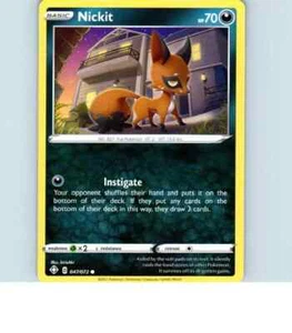 2021 Nickit 047/072 Pokemon Card - Picture 1 of 2