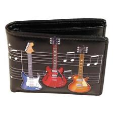 Colourful Electric Guitars Gents Leatherette Wallet