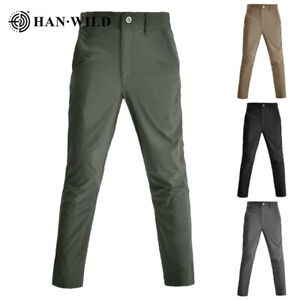 Men's Dress Pants Slim Fit Stretch  Tapered Zipper Pockets Workwear Trouser