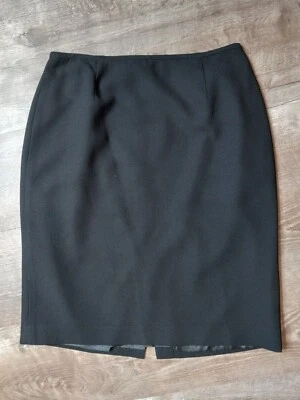 Falda lápiz negra Bloomingdales para mujer talla 10 Foto 1 de 4
