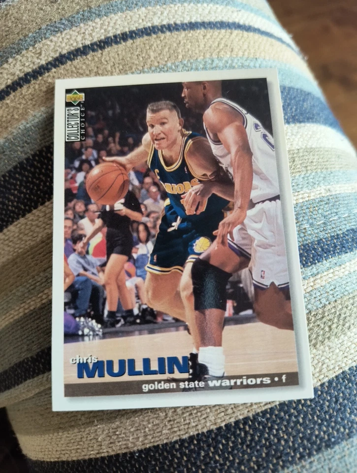 CHRIS MULLIN 1995-96 UPPER DECK COLLECTOR'S CHOICE #117 FREE SHIPPING - Image 1 of 2