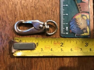 Springer Snap Hooks with Swivel 3/8" 10mm - Pack of 8 - Nickel - Brand New - Picture 1 of 1