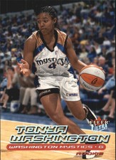 2000 Ultra WNBA #150 Tonya Washington Rookie