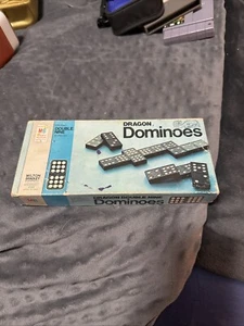 Vintage 1970 Milton Bradley 4132 Double Nine Dragon Dominoes 55 Pieces Complete - Picture 1 of 1