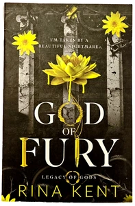 God of Fury Special Edition Print by Rina Kent New Stock Fast Shipping - Picture 1 of 2