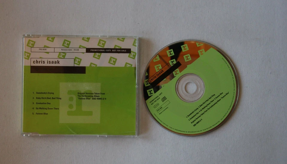 Chris Isaak Forever Blue - Sampler GER CD 1995 Rare 5-Track Advance - Bild 1 von 1