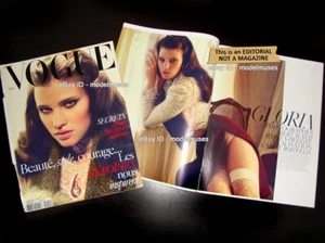 LARA STONE 14-Page Editorial + Cover VOGUE Paris September 2009 MERT & MARCUS - Bild 1 von 6