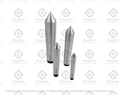 BUYOHLIC QUALITY TOOL STEEL 60 DEGREE DEAD CENTER CENTRE- HARD & GROUND