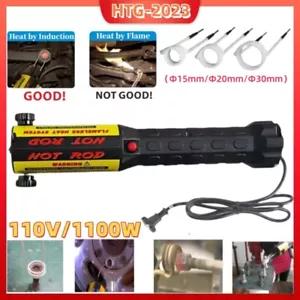1000W Magnetic Induction Heater Kit Induction Heat Bolt Removal Tool+3 Coils US - Picture 1 of 18