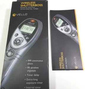 RCW-3-C Wireless ShutterBoss III Remote Switch W/Digital Timer for Select Canon - Picture 1 of 11