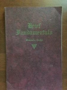 Brief Fundamentals by Sherwin Cody Copyright 1936 - Bild 1 von 3