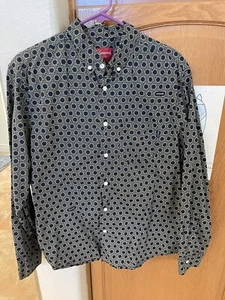 Supreme monogram cotton long sleeve shirt - Picture 1 of 4
