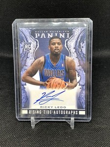 2013-14 Panini Rising Tide Autograph #22 Ricky Ledo Auto Dallas Mavericks