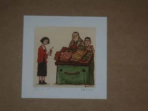 Scott C Campbell Amelie Art Print Showdown Showdowns - Picture 1 of 3