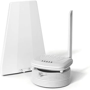 5-Band Cell Phone Booster for House 3G 4G LTE 5G-band 12/17/13/5/2/25/4/66 - Photo 1 sur 7