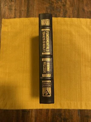 Easton Press~FRANK WILCZEK  FUNDAMENTALS: TEN KEYS TO REALITY~Signed 1st Ed COA Foto 1 de 4
