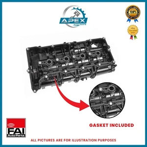 CYLINDER HEAD COVER FOR BMW 1.6 2.0 DIESEL N47D16 N47D20 ENGINE WITH GASKET - Picture 1 of 4