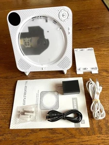 CE ROHS Wall Mount CD Player / FM Radio & Bluetooth Remote #63-reg - Picture 1 of 7