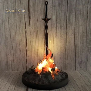 Dark Souls Bonfire Figur leuchtendes Schwert Figur Sammelspiel verpackt Geschenk Spielzeug - Bild 1 von 5
