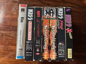 KISS VHS KONVOLUT (7) Kassetten Beschreibung lesen - Bild 1 von 12