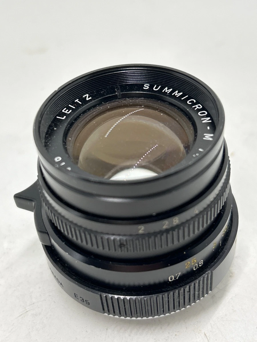 LEICA SUMMICRON-M 50mm f2.0 E39 3rd? 美品 Summicron 50mm f2.0 3rd (第3世代) | ライカカタログ | アトリエライカ