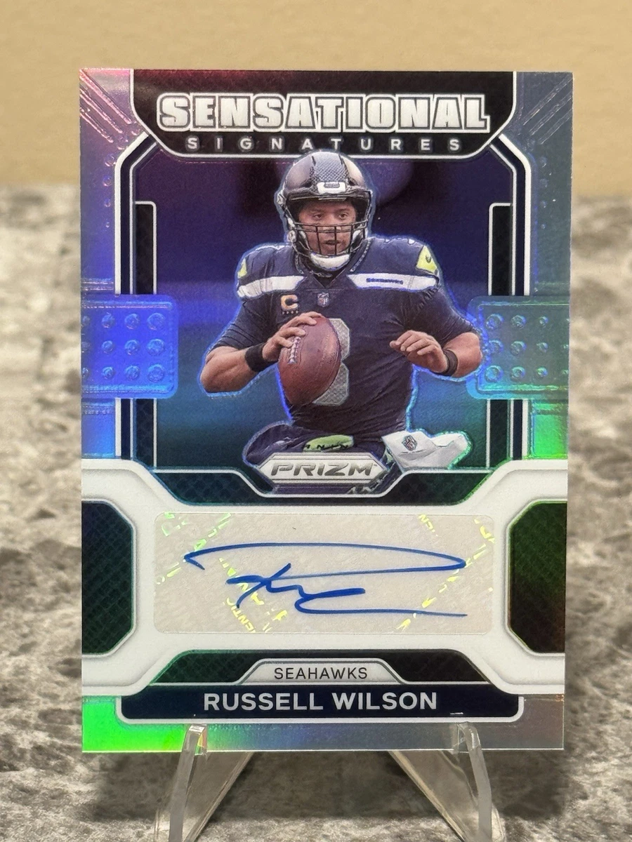 Russell Wilson Autograph Football Trading Cards for sale | eBay