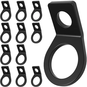 12 Pack Tie Down Strap Rings Tie-Down Anchors Hooks for Mounting in The Garag... - Picture 1 of 6