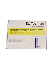 StarTech USB3SDOCKDD DVI USB 3.0 Dual-Monitor Docking Station - Picture 1 of 7