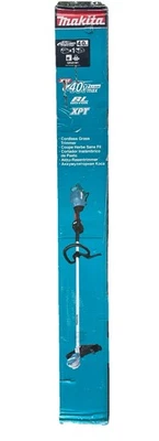 Kit de recortadora de cuerda Makita XGT 40V Max sin escobillas de 15" con batería de 4,0 Ah - GRU01M1 Foto 1 de 4