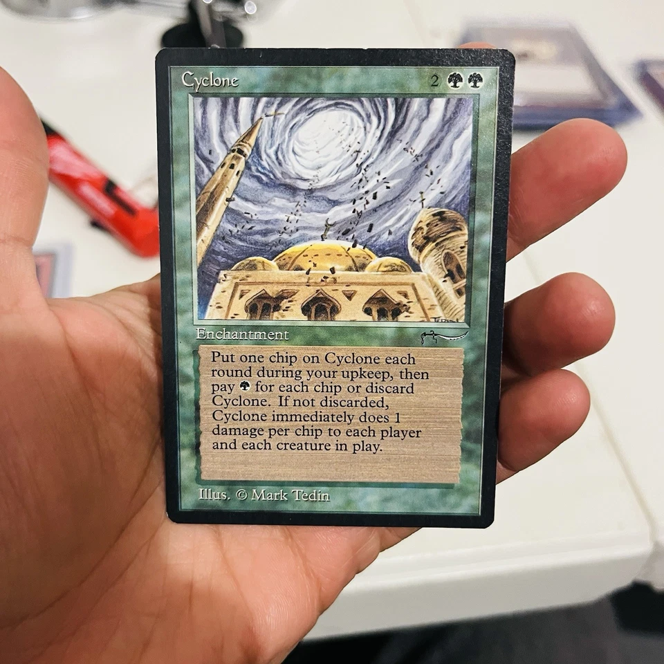 Magic The Gathering MTG - Cyclone Arabian Nights Regular LP+ - Image 1 of 4