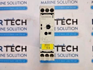 Siemens 3RP1525-1AQ30 Time Relay Uimp: 4kv Ui: 300v Max. Fusible 4a - Imagen 1 de 7