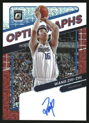 2021-22 Donruss Optic Opti-Graphs Choice #34 Wang Zhi-zhi Auto - Image 1 of 2