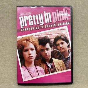 Pretty in Pink (DVD 1986 Everything's Duckie Edt.) Teen Romantic Comedy Ringwald - Picture 1 of 7