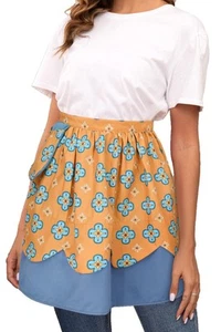 Waist Apron for Women and Girls with Pockets Half Bistro Waitress Apron Resta... - Picture 1 of 5