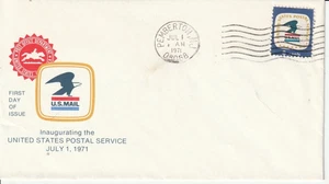 1396 July 1 1971 # 1396 FDC First Day Pemberton New Jersey - Picture 1 of 1