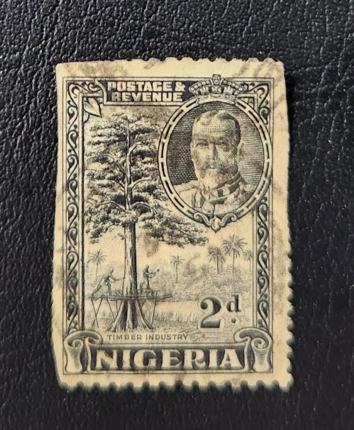Nigeria - 1936 - 1sh KEVII Foto 1 de 1