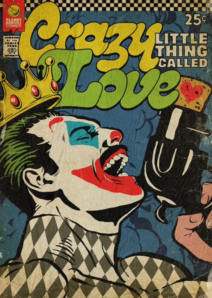 Queen - Crazy Love -  A4 Mini Print/Poster - Image 1 of 1