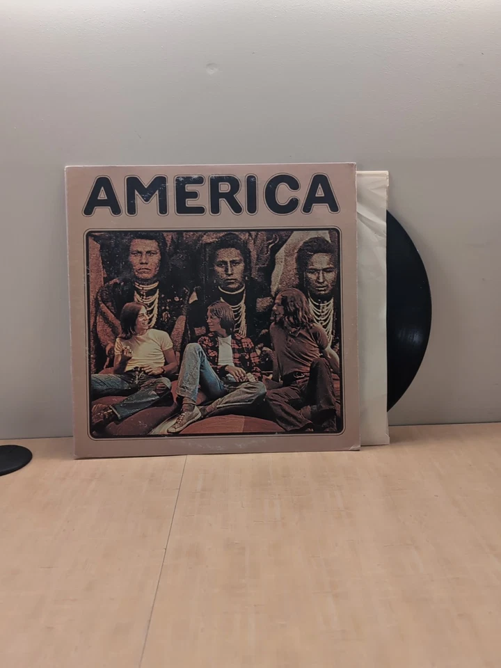 America - America - Record LP Vinyl - 1971 - Warner Bros - BS-2576 - Image 1 of 4