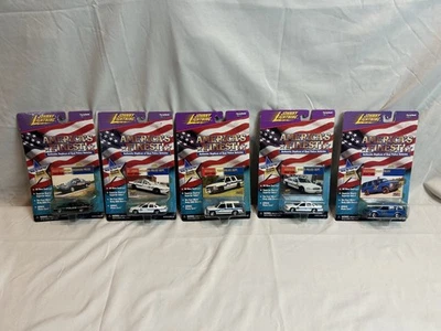 Johnny Lightning AMERICA'S FINEST Police Vehicles Set of 5 - Image 1 of 4