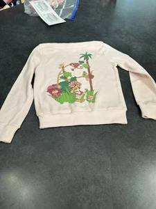 VTG Strawberry Shortcake Girls Sweatshirt Loungewear Sz 4/5 Maybe - Picture 1 of 4