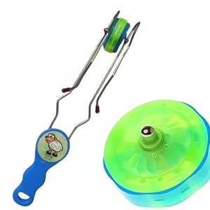 LED Magnetic Track Gyro STEM Fidget Toy Kids Light Up Spinning Top Sensory Desk - Picture 1 of 13